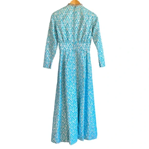 lillie rubin beaded dress Lillie Rubin Vintage Beaded Black Silk Evening Dress with Pearls